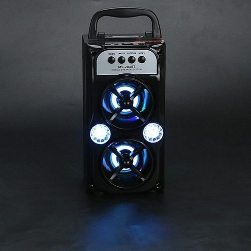Outdoor Bluetooth Wireless Portable Speaker Super Bass With USB/TF/AUX/FM Radio HT-S