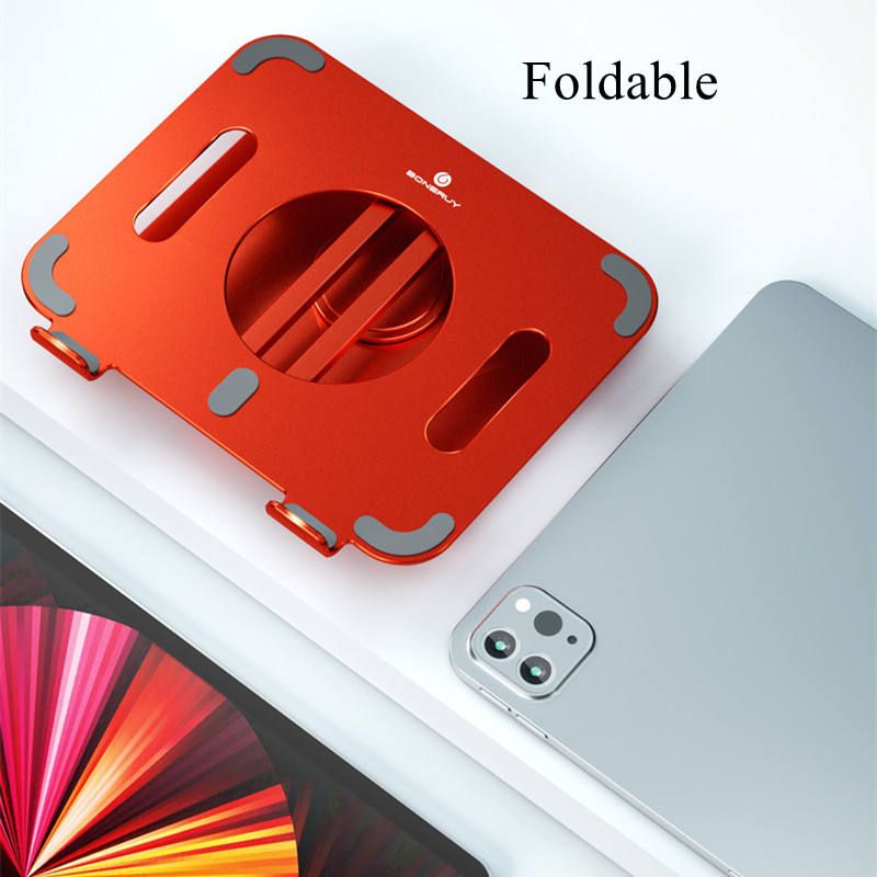 Ergonomic 360° Rotating Stand For IPad, Tablets, Chromebook