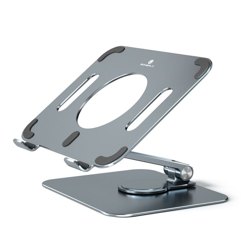 Ergonomic 360° Rotating Stand For IPad, Tablets, Chromebook