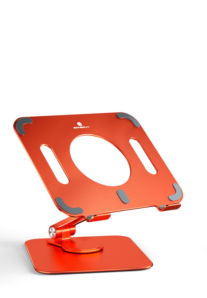 Ergonomic 360° Rotating Stand For IPad, Tablets, Chromebook