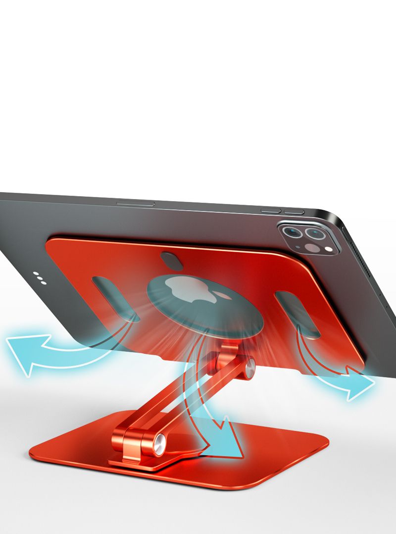 Ergonomic 360° Rotating Stand For IPad, Tablets, Chromebook