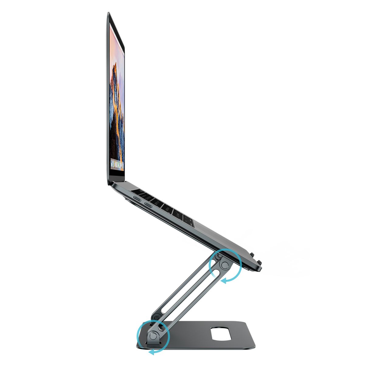 Foldable Adjustable Laptop Stand /Holder For Mac And PC