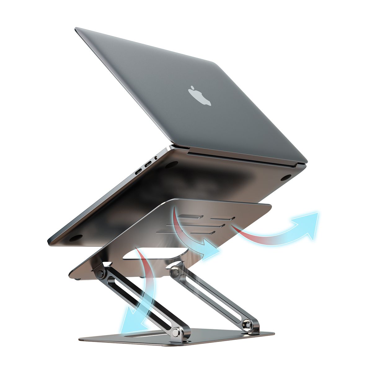Foldable Adjustable Laptop Stand /Holder For Mac And PC