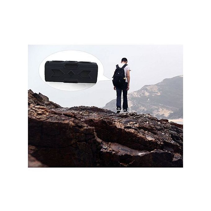 Portable Outdoor Sport Boombox Wireless Bluetooth Speaker(Black) HT-S