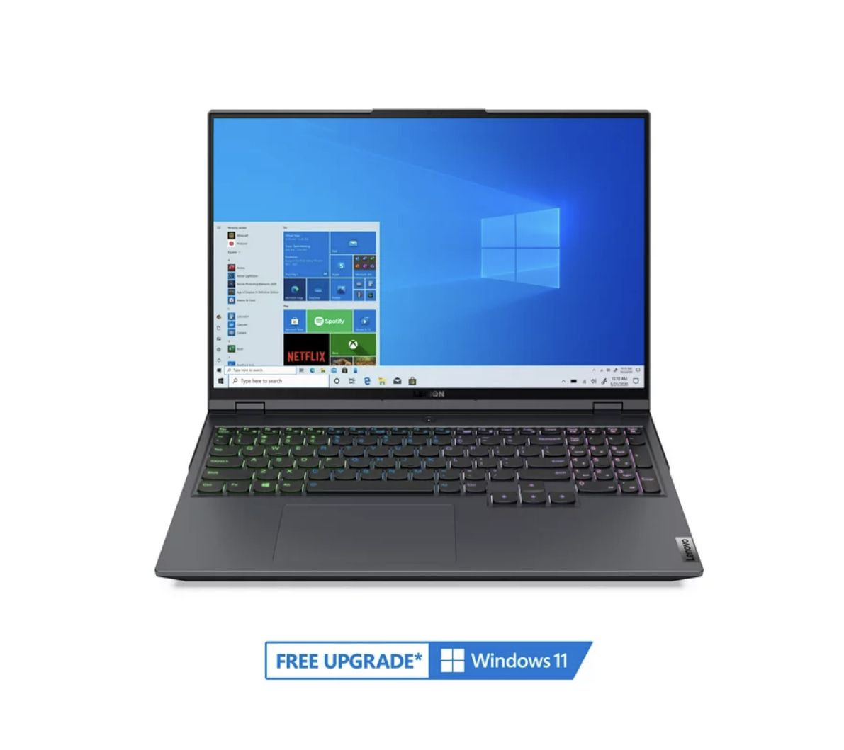 Legion 5 Pro 16" R7 RTX 3070 Gaming Laptop, 16" QHD, AMD Ryzen 7, NVIDIA GeForce RTX 3070, 16GB RAM, 512GB SSD, Gray, Windows 10 Home, 82JQ008NUS