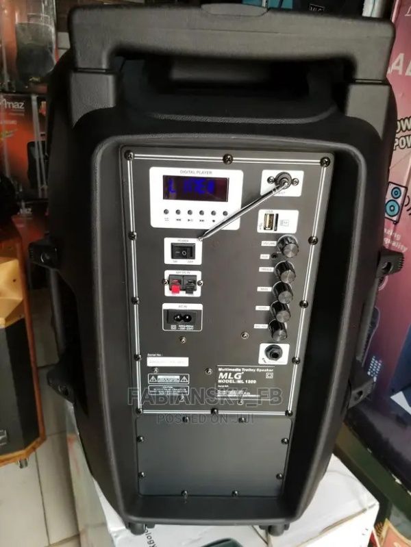 15" Inches Outdoor Rechargeable Wireless PA System