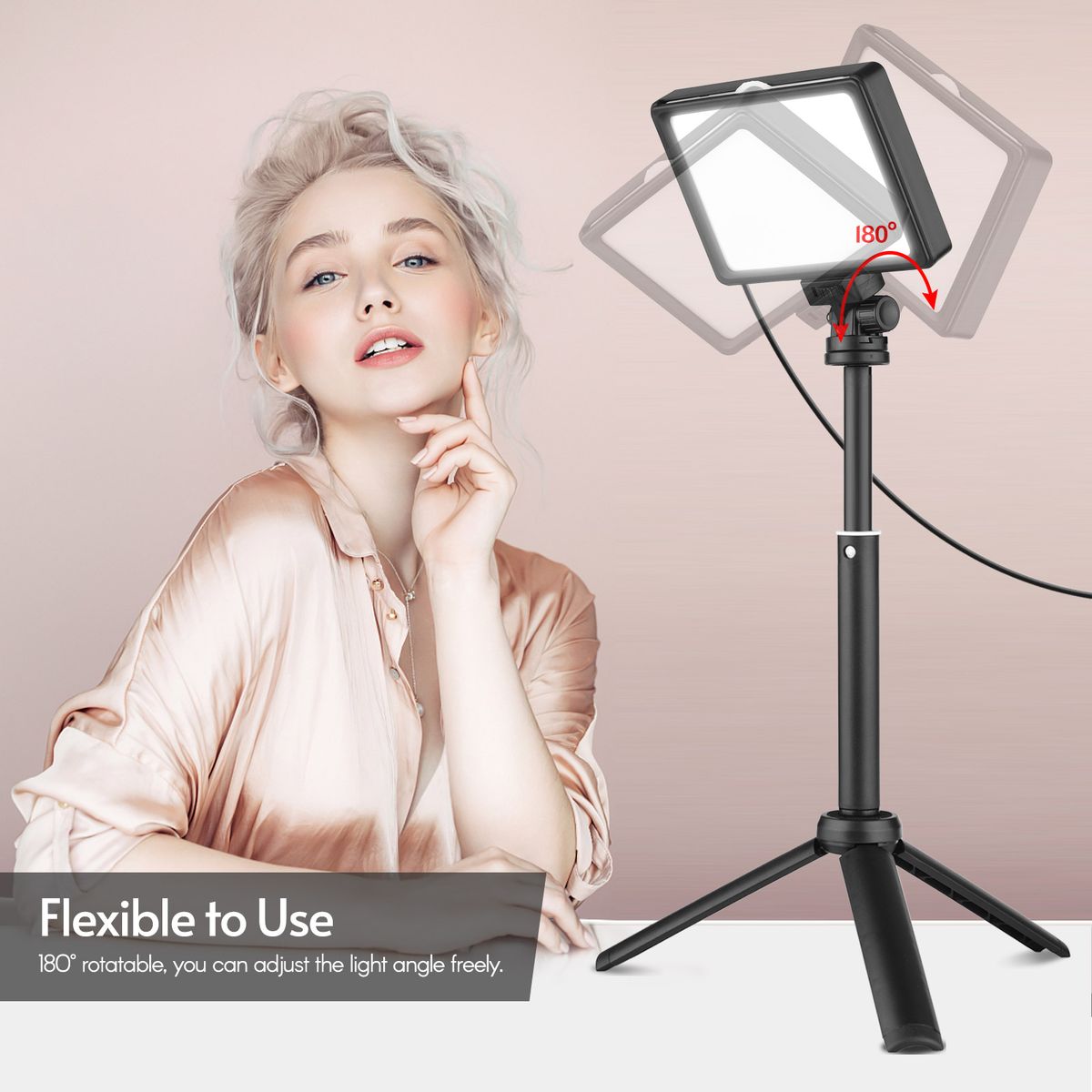 USB Video Conference Lighting Kit With 1 * LED Video