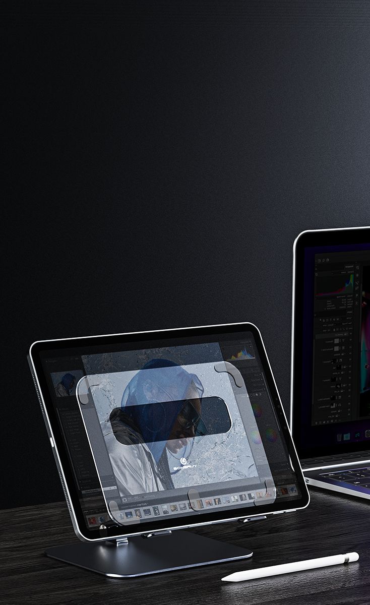 Foldable Adjustable Laptop Stand /Holder For IPad And Tablet