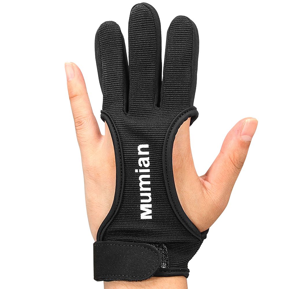 1PC Archery  Shooting Hunting Leather Three Finger