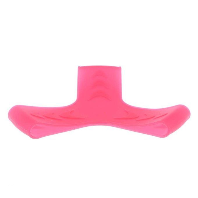 1 Pair S/M/L Scuba Diving Snorkeling Silicone Fin Keeper/ S Pink