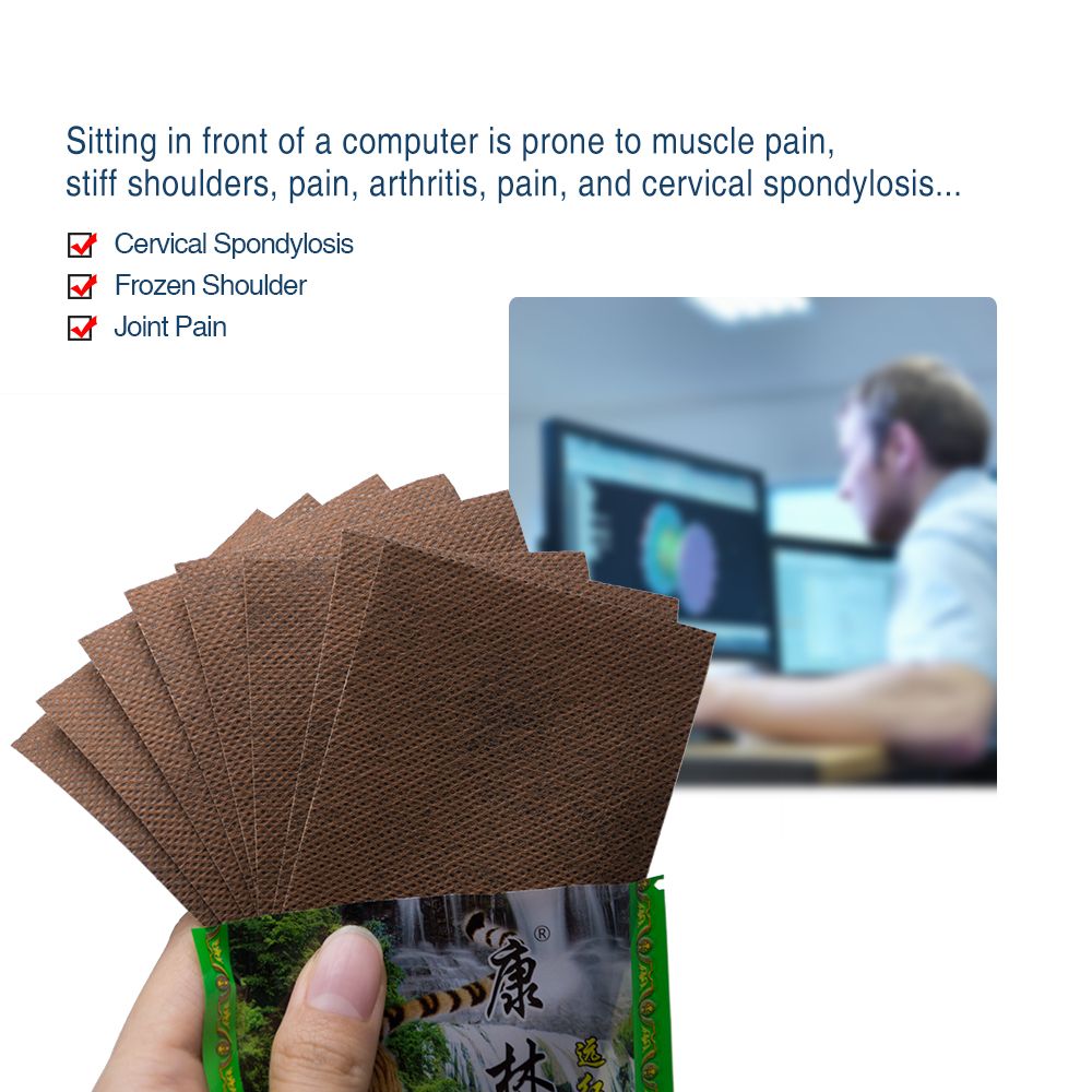 Plaster Back Patch Sticker Herbal Medical Painkiller Joints Arthritis Muscle Tiger C1489 Pain Neck Only $0.79 Sprain Balm