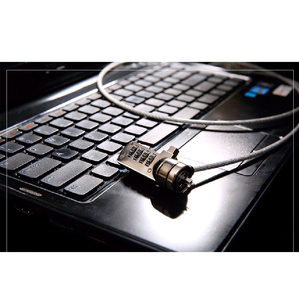 Laptop Coded Lock Intelligent Anti-theft Security Lock 1.2m