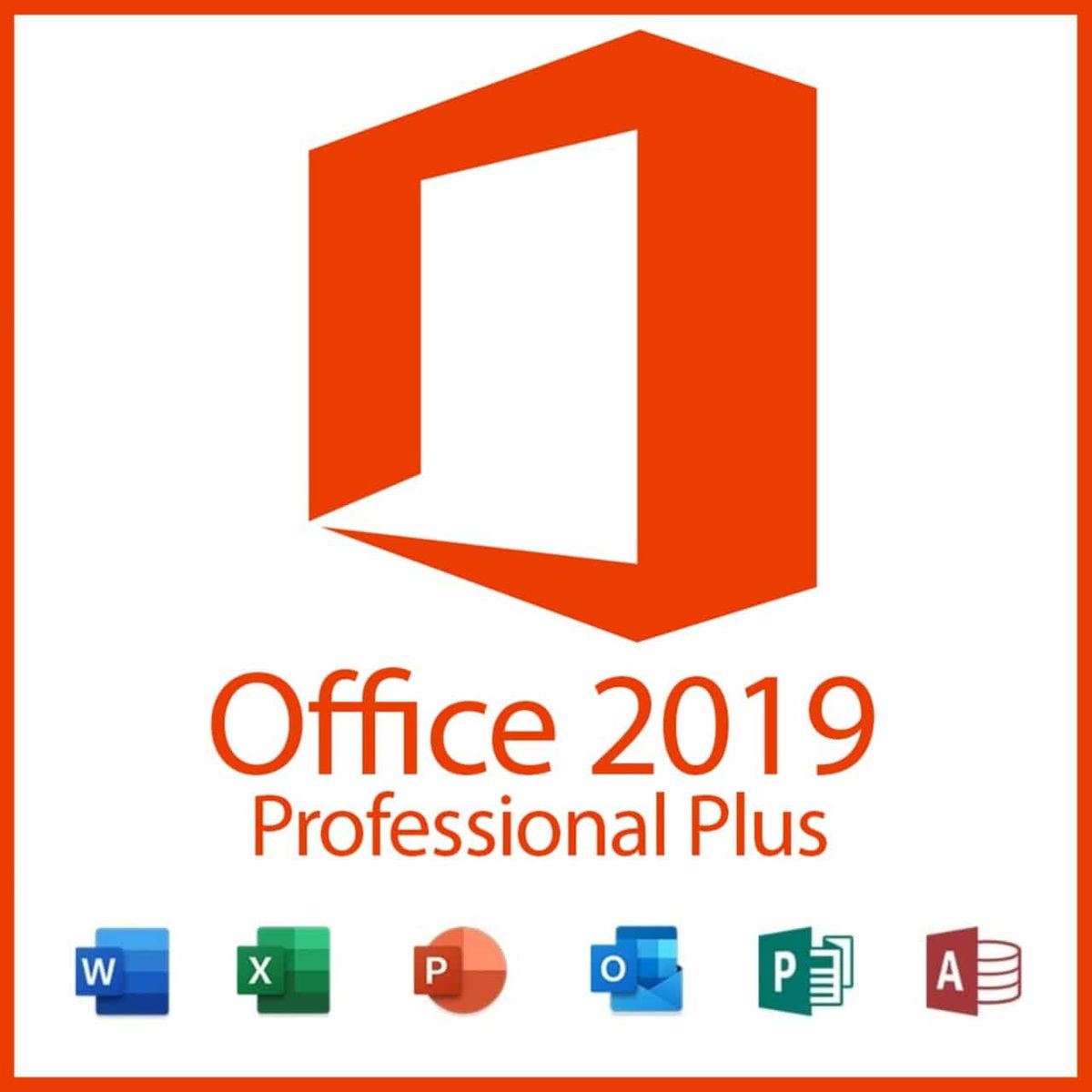 Office 2019 Professional Plus Lifetime License(1 Device)