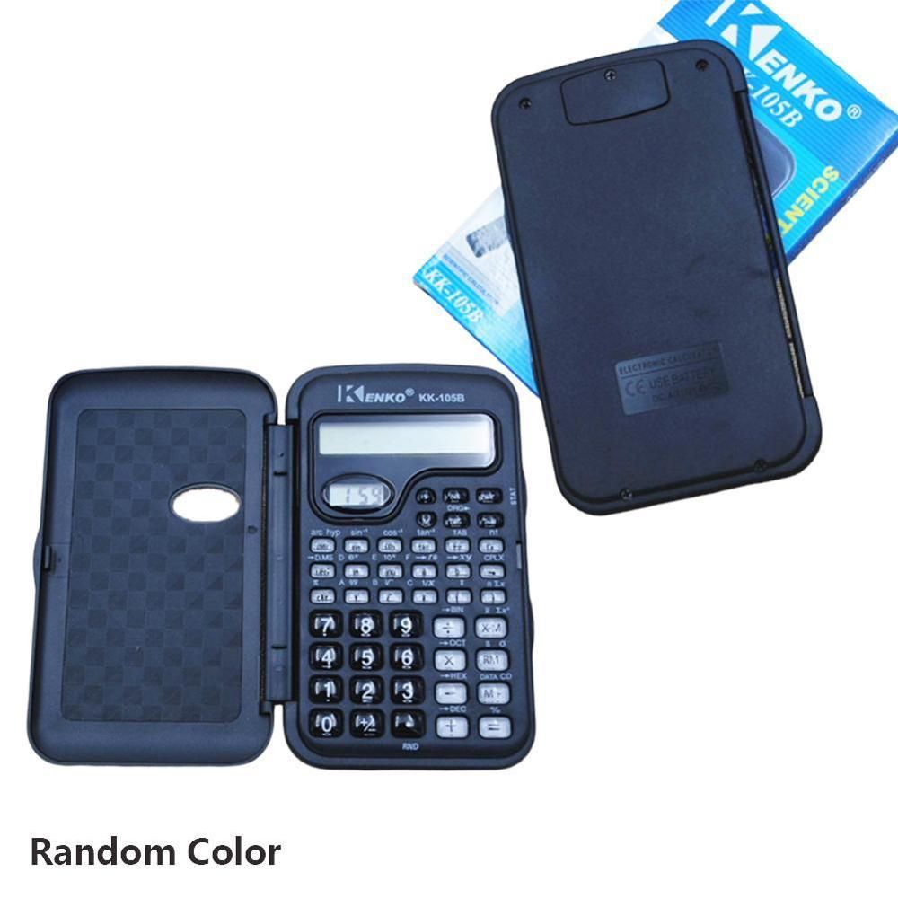 Portable Multifunctional Pocket Handheld Scientific Calculator With Clock Student School College For Mathematics Teaching