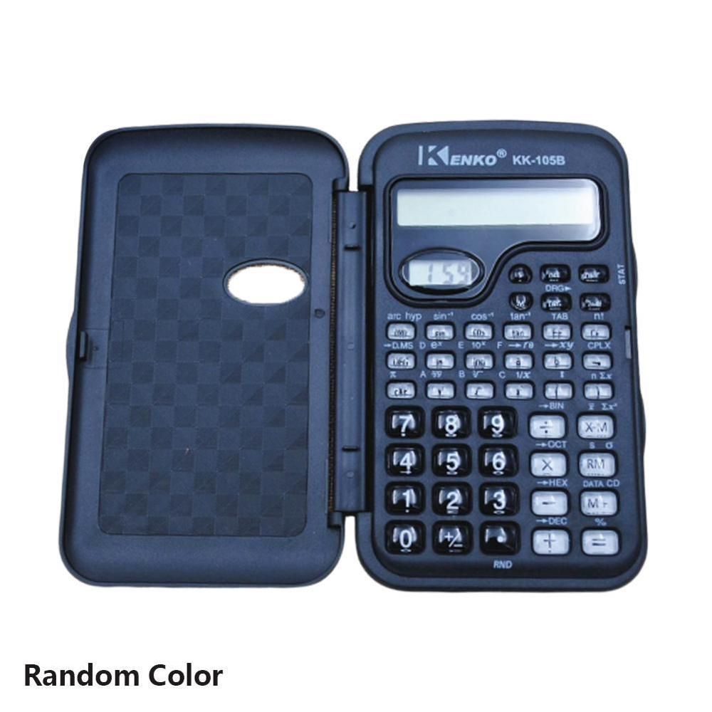 Portable Multifunctional Pocket Handheld Scientific Calculator With Clock Student School College For Mathematics Teaching