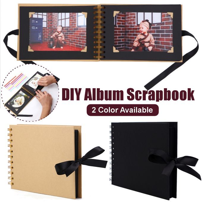 Handmade Retro DIY Family Scrapbook Wedding Photo Album Anni