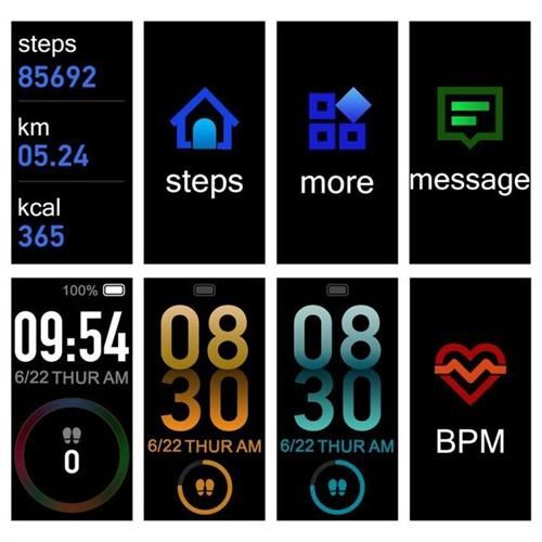 WK Sleep Heart Rate Monitoring Step Counter