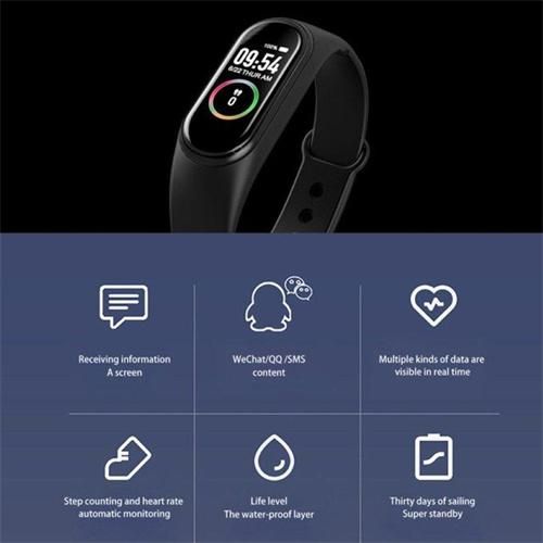 WK Sleep Heart Rate Monitoring Step Counter