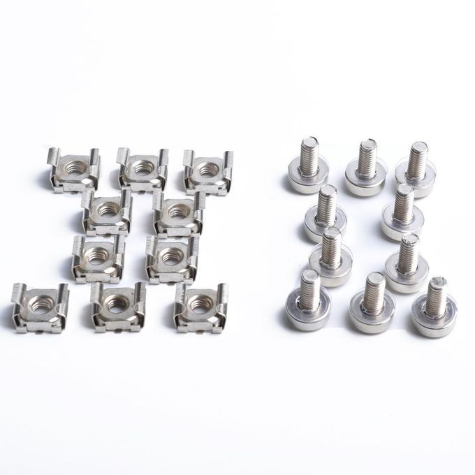 100x M5x16mm Cage Nuts Bolts And Washers - For Rack Mount Equipment