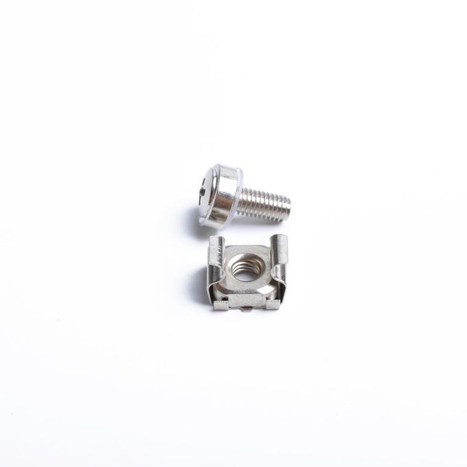 100x M5x16mm Cage Nuts Bolts And Washers - For Rack Mount Equipment