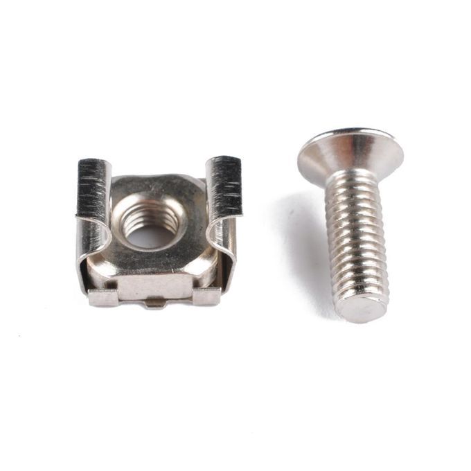 100x M5x16mm Cage Nuts Bolts And Washers - For Rack Mount Equipment