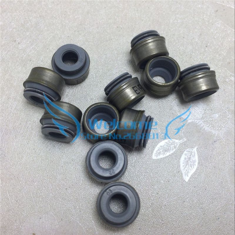16pcs/set Engine Valve Oil Sea Intake And Exhaust Valve For