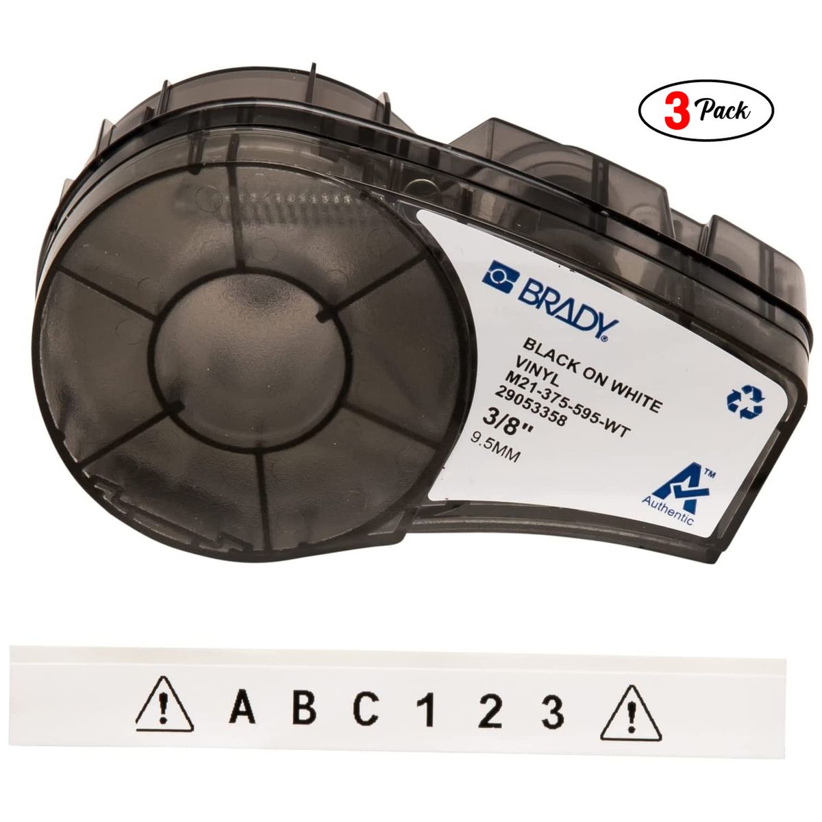 Portable Label Printer With Rubber Bumpers Multi-Line Print