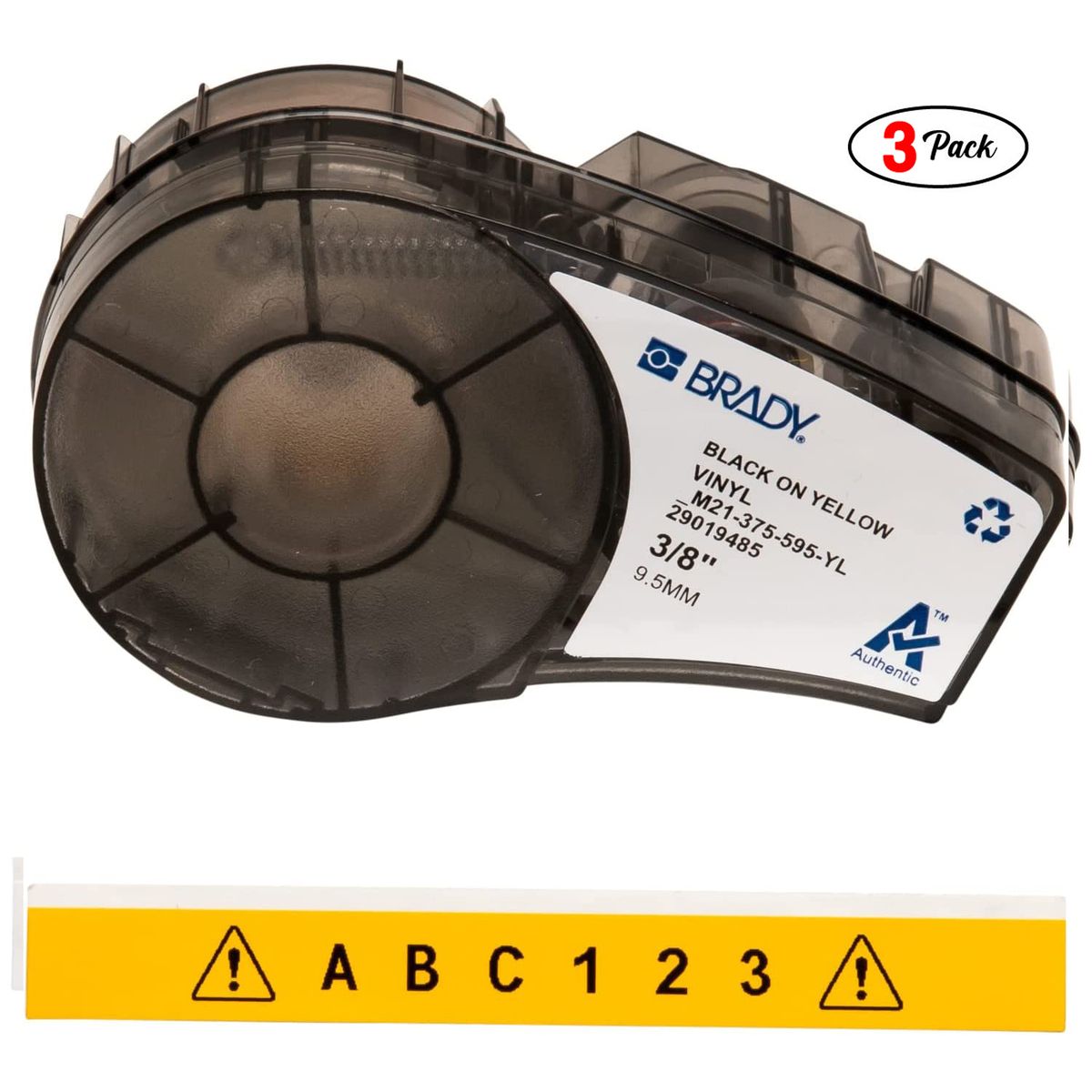 Portable Label Printer With Rubber Bumpers Multi-Line Print