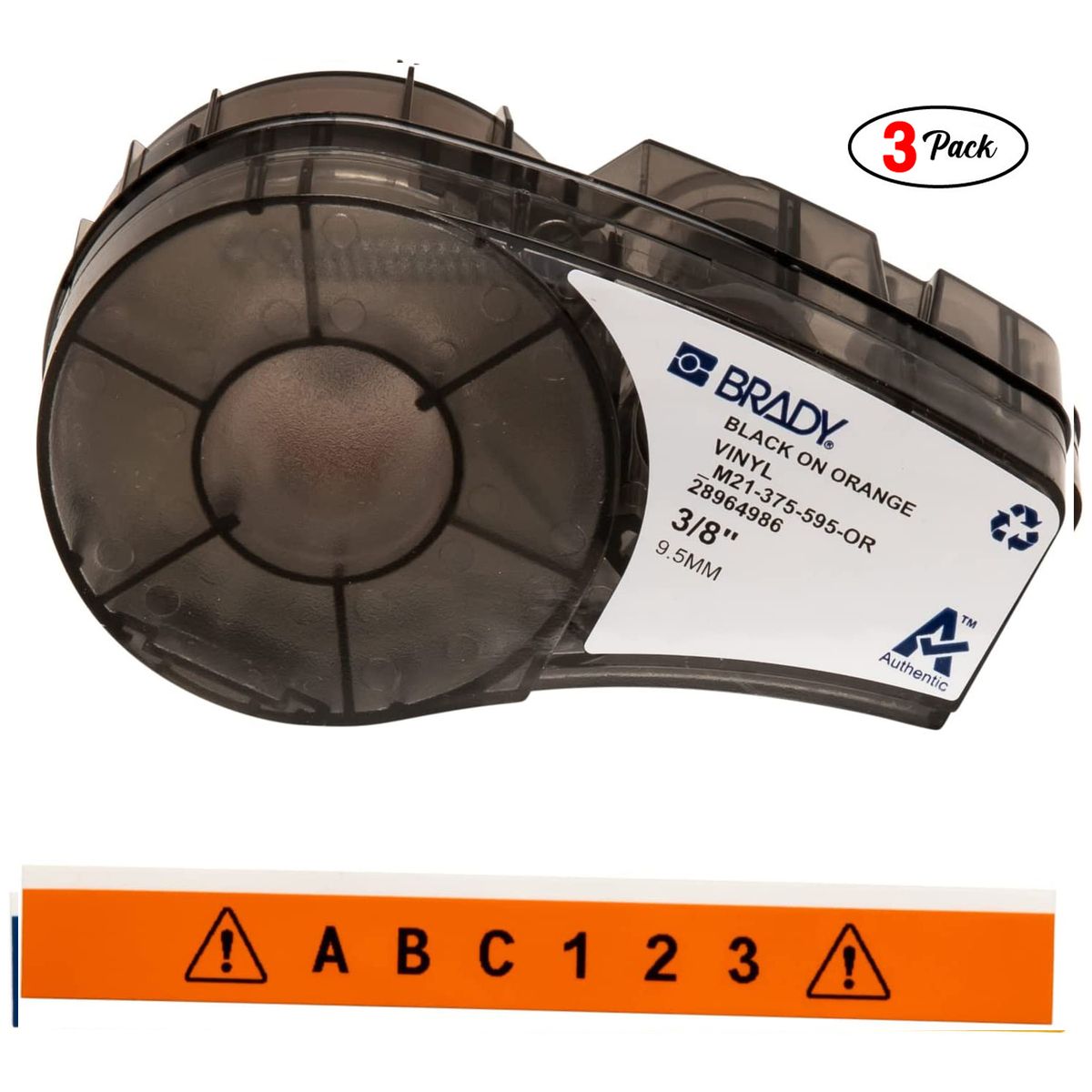 Portable Label Printer With Rubber Bumpers Multi-Line Print