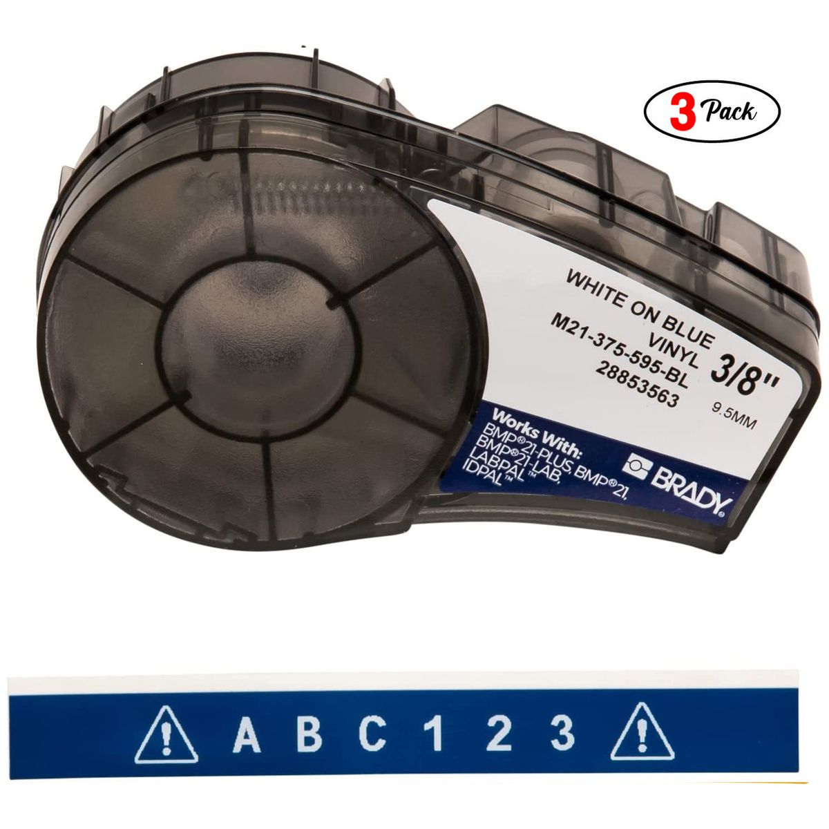 Portable Label Printer With Rubber Bumpers Multi-Line Print