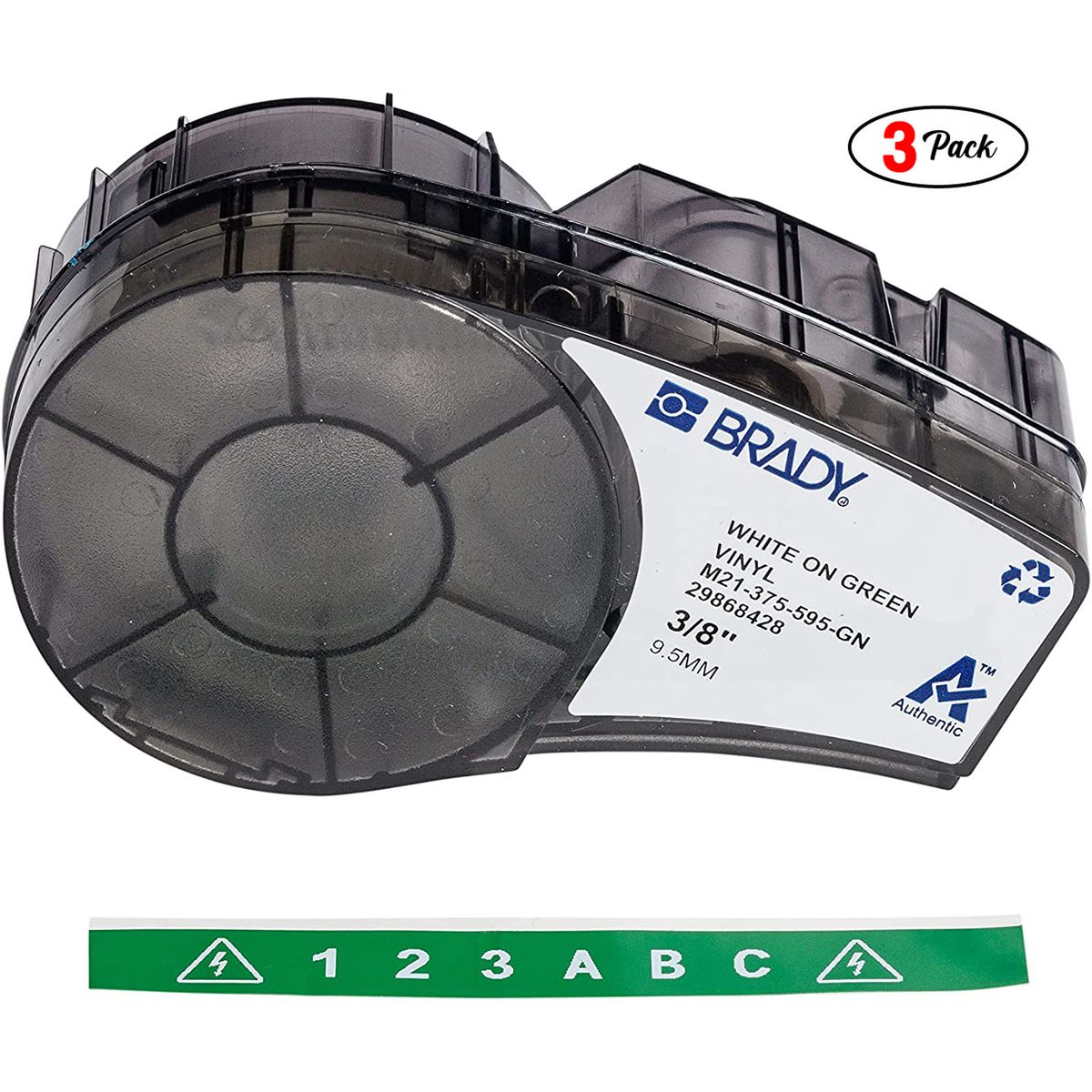Portable Label Printer With Rubber Bumpers Multi-Line Print