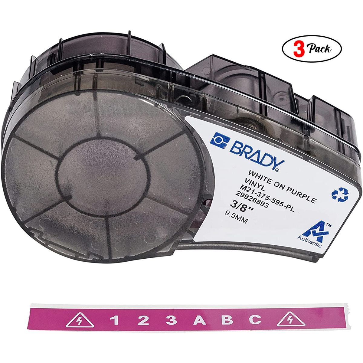 Portable Label Printer With Rubber Bumpers Multi-Line Print