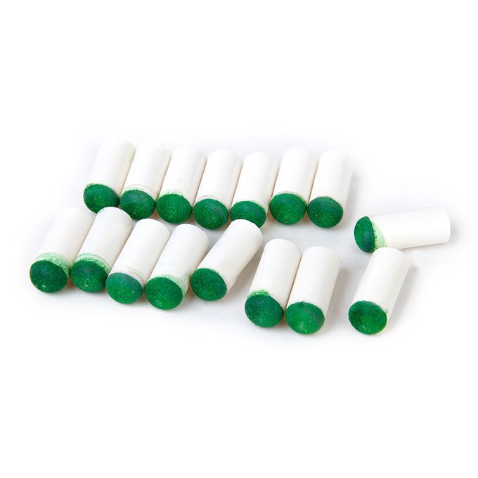 100pc 10mm PU Leather Push On Snooker Table Pool Billiard Stick Shaft