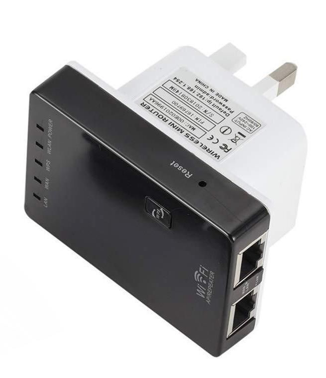 300mbps WiFi Extender Router Signal Repeater