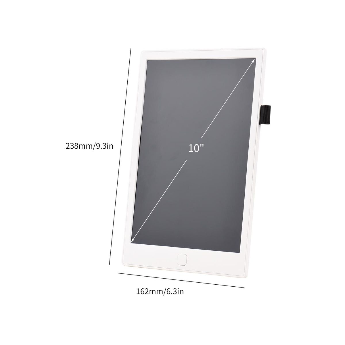 10 Inch LCD Writing Tablet Colorful Board Screen with Magnetic Stylus Drawing Writing Taking Notes Leaving Messages for Toddlers Boys Girls & Adults Blue