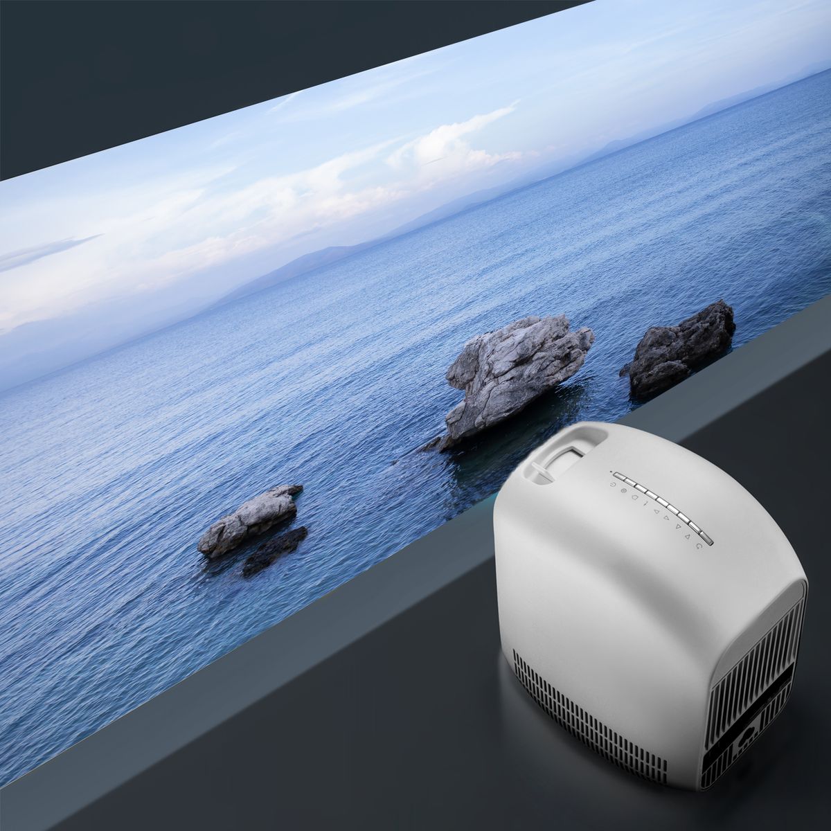 Projector D3000 Full HD Video Projector Support 1080P USB