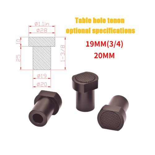 Self Centering Doweling Jig Dowel Drill Guide Bushings Set 19mm