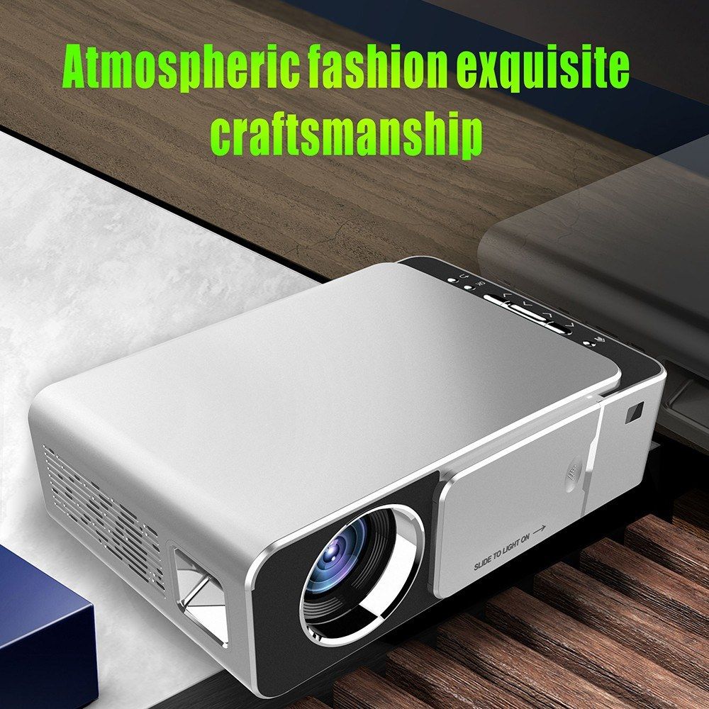 LCD T6 Smart Wifi Projector Support 1080p HD LED Portable