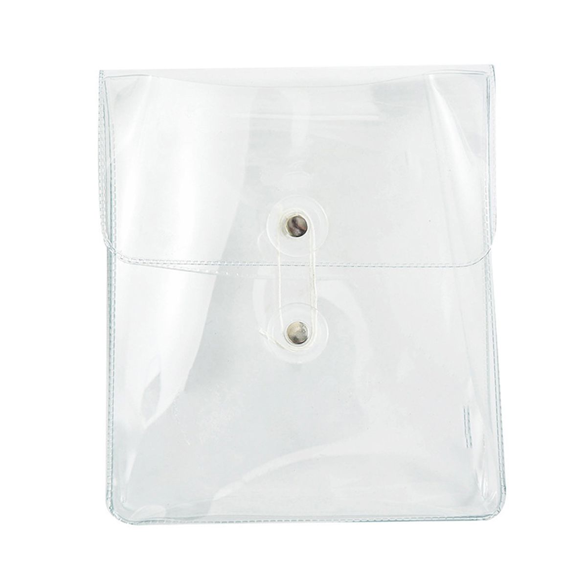 Portable Transparent File Document Bag Pouch Plastic
