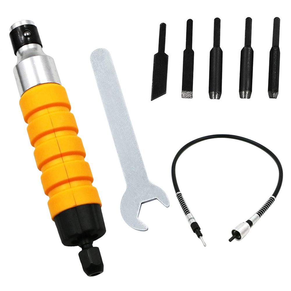 Flexible Flex Shaft Wood Carving Set Tool Electric Chisel