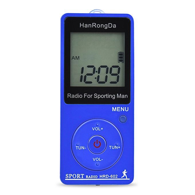 Portable Radio Receiver FM/AM Radio LCD Display