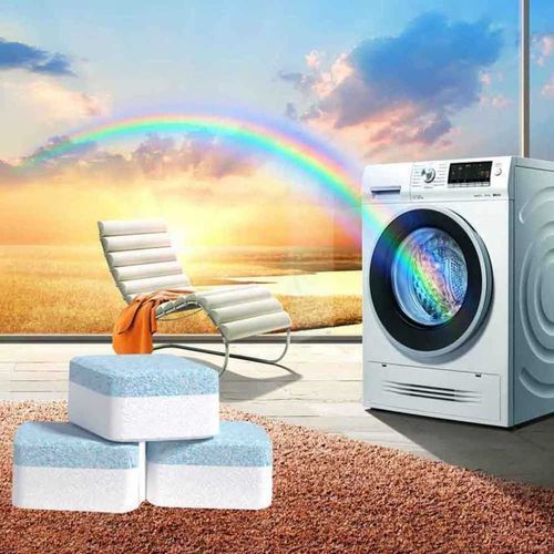 Eco Friendly Washing Machine Effervescent Cleaning Tablets - 6Pcs