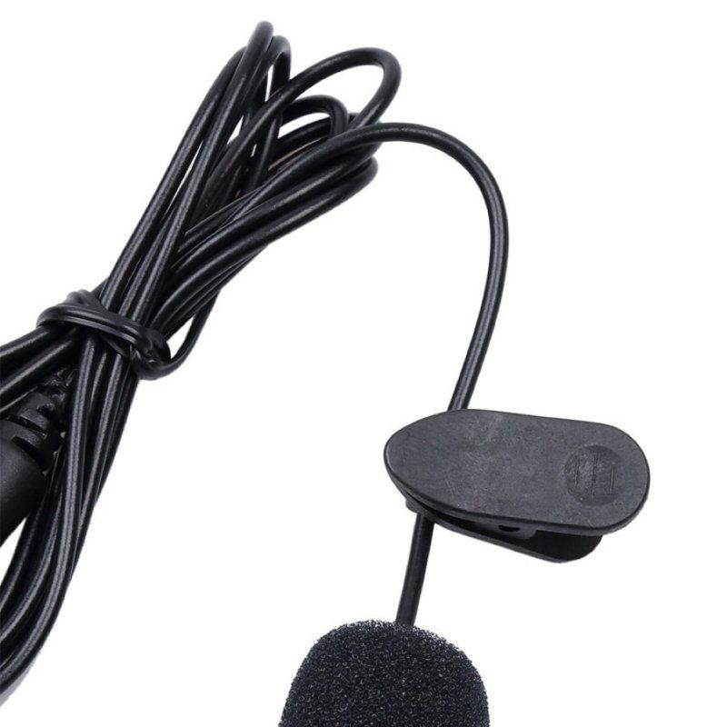 3.5mm Wired Lapel Clip Omnidirectional Microphone Lavalier-