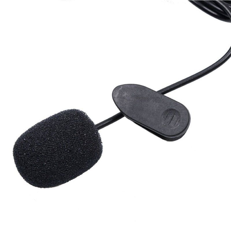 3.5mm Wired Lapel Clip Omnidirectional Microphone Lavalier-