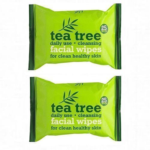 Tea Trees Daily Cleansing Facial Wipes -50 Wipes