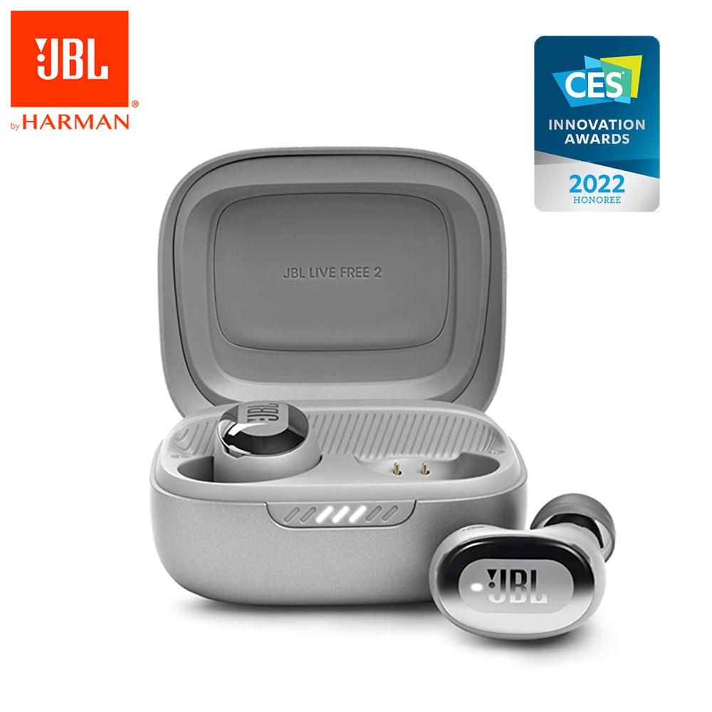Original JBL Live Free 2 Tws True Wireless Bluetooth Earbuds Active Noise Cancelling Headset Waterproof Earphone with Mic
