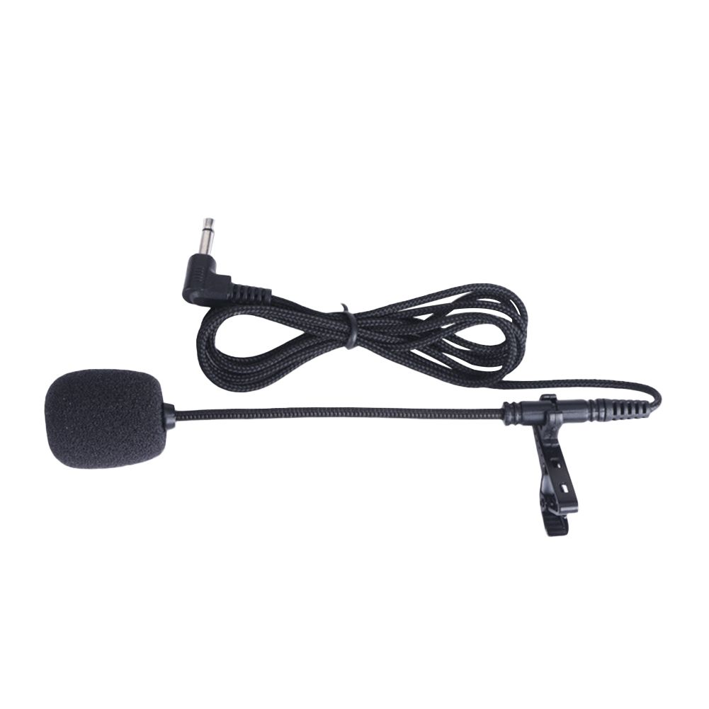 Clip On Lapel Microphone Handsfree Wired Capacitive Mini-