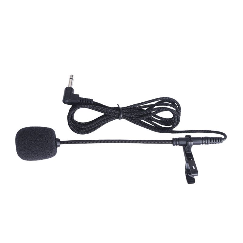 Clip On Lapel Microphone Handsfree Wired Capacitive Mini-