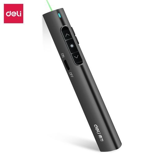 Deli 2801G Rechargeable Laser Pointer