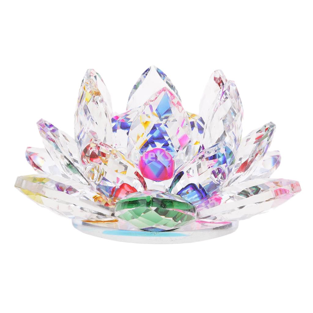 Crystal Figurine Collectibles Lotus Flower